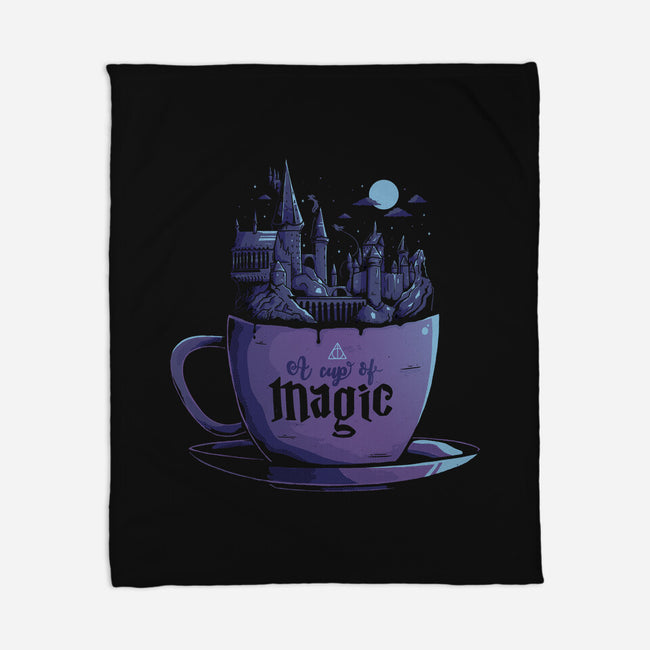A Cup of Magic-none fleece blanket-eduely
