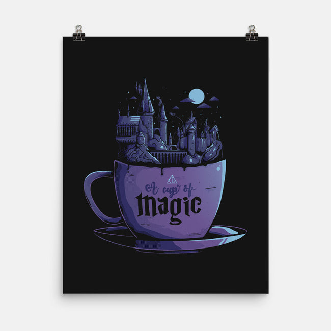 A Cup of Magic-none matte poster-eduely