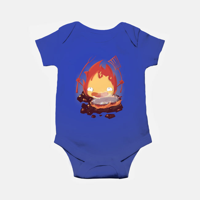 A Demon in the Kitchen-baby basic onesie-LithiumL