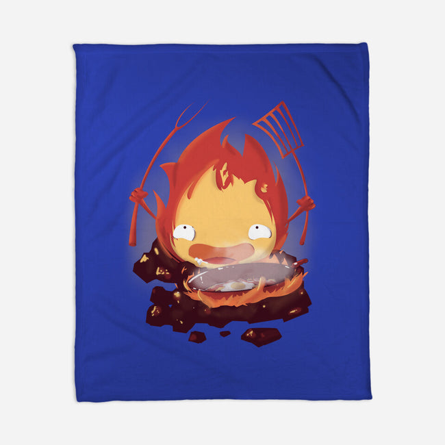 A Demon in the Kitchen-none fleece blanket-LithiumL