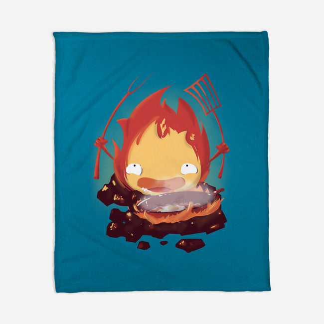 A Demon in the Kitchen-none fleece blanket-LithiumL
