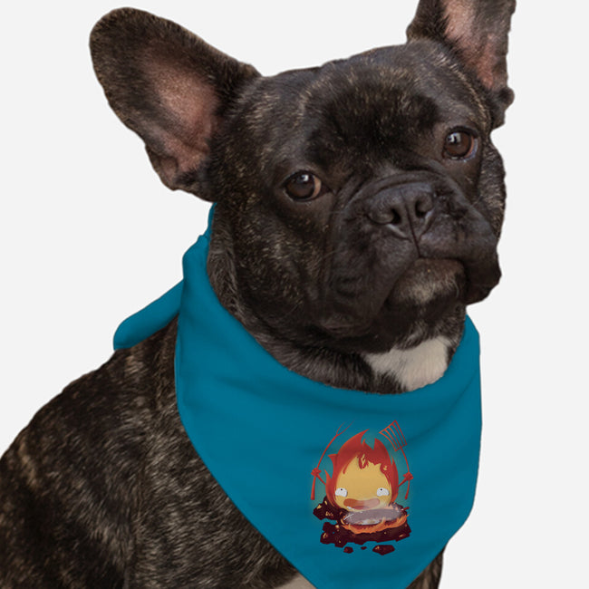 A Demon in the Kitchen-dog bandana pet collar-LithiumL