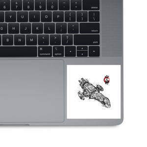 A Leaf on the Sumi-e