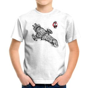 A Leaf on the Sumi-e