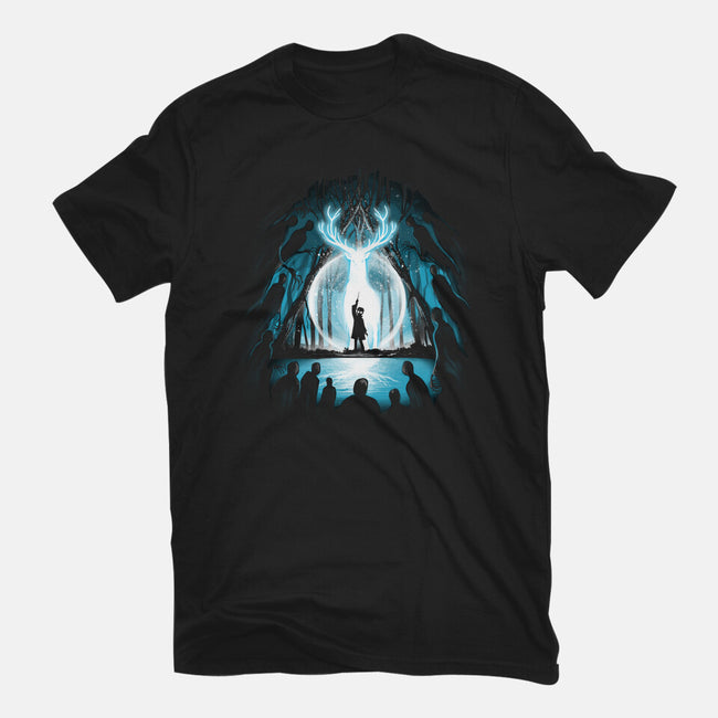 A Light In The Dark-unisex basic tee-alemaglia