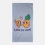 A Match Made in Heaven-none beach towel-Geekydog