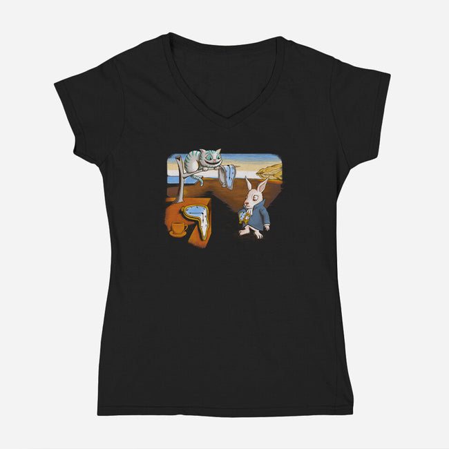 A Matter of Time-womens v-neck tee-IdeasConPatatas