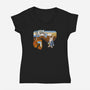 A Matter of Time-womens v-neck tee-IdeasConPatatas