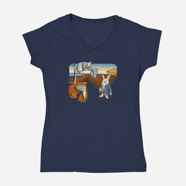 A Matter of Time-womens v-neck tee-IdeasConPatatas