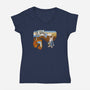 A Matter of Time-womens v-neck tee-IdeasConPatatas
