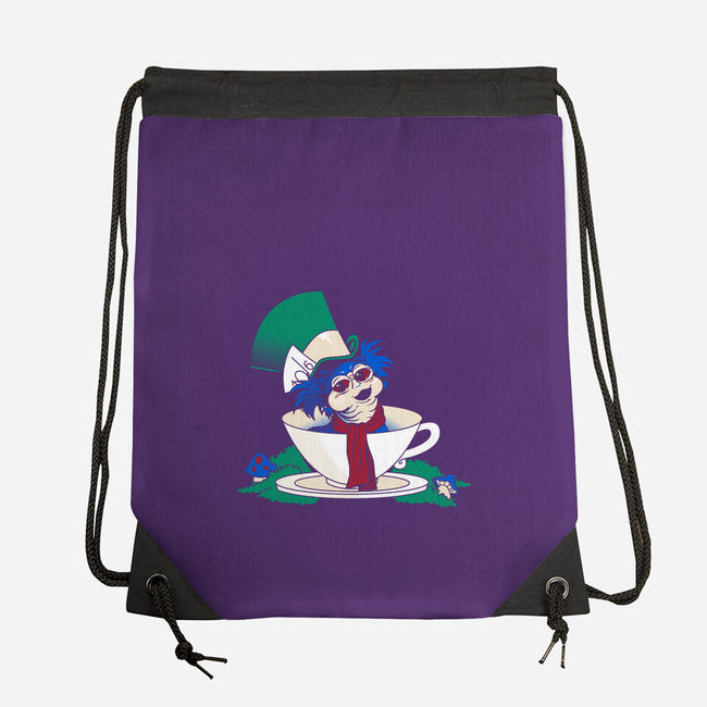 A Nice Cup of Tea-none drawstring bag-Mandrie