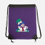 A Nice Cup of Tea-none drawstring bag-Mandrie