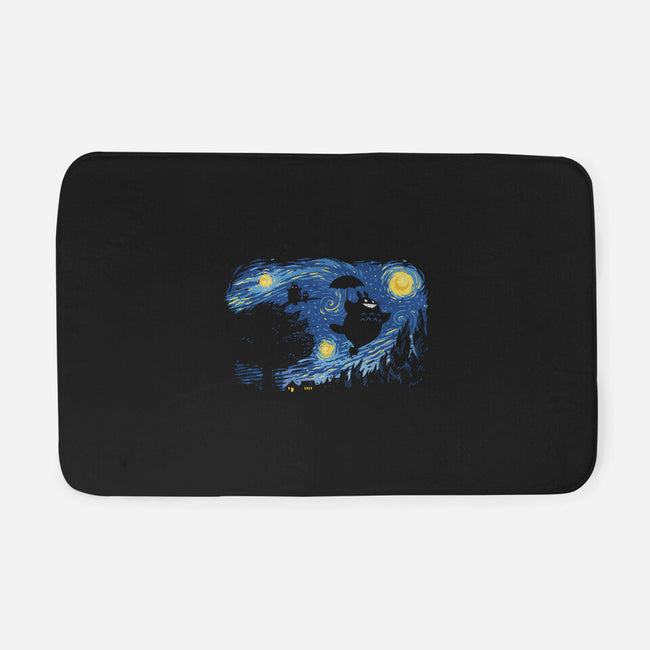 A Night for Spirits-none memory foam bath mat-queenmob