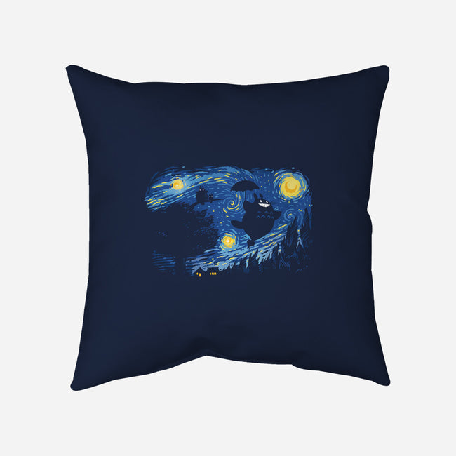 A Night for Spirits-none removable cover w insert throw pillow-queenmob