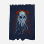 A Scream of Silence-none polyester shower curtain-jkilpatrick