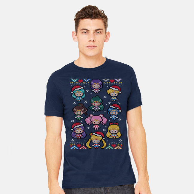 A Senshi Family Christmas-mens heavyweight tee-GillesBone