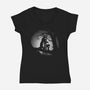 A Wrong Turn-womens v-neck tee-perdita00
