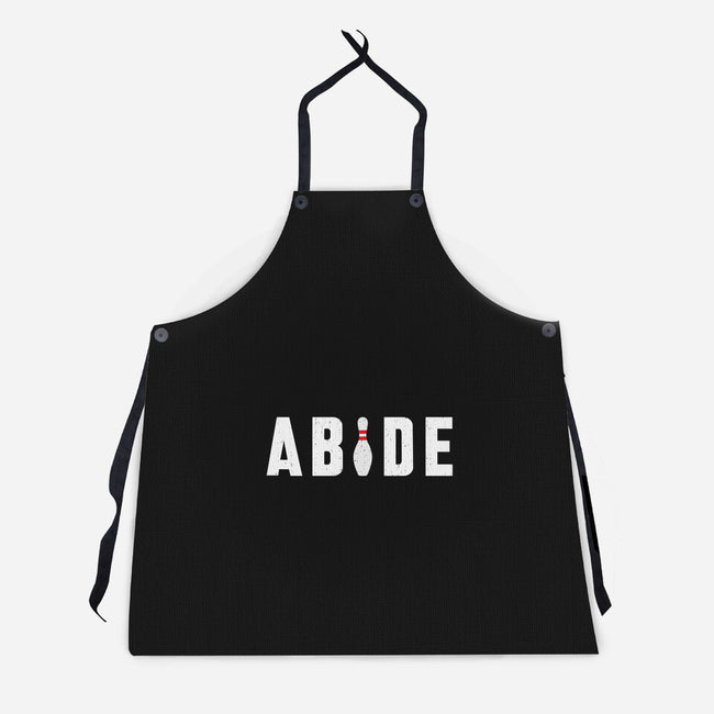 Abide-unisex kitchen apron-lunchboxbrain