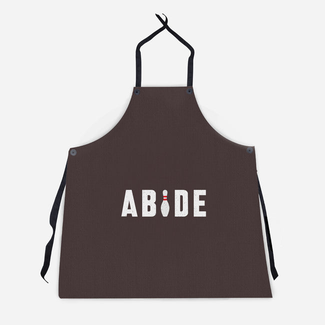 Abide-unisex kitchen apron-lunchboxbrain