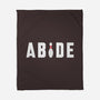 Abide-none fleece blanket-lunchboxbrain