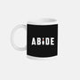 Abide-none glossy mug-lunchboxbrain