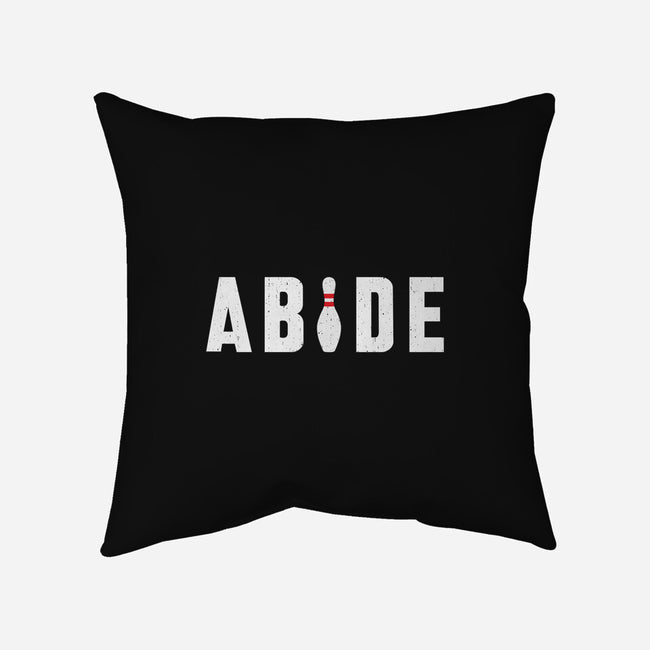 Abide-none removable cover w insert throw pillow-lunchboxbrain
