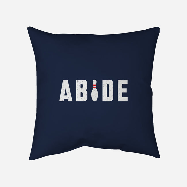 Abide-none removable cover w insert throw pillow-lunchboxbrain