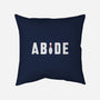 Abide-none removable cover w insert throw pillow-lunchboxbrain