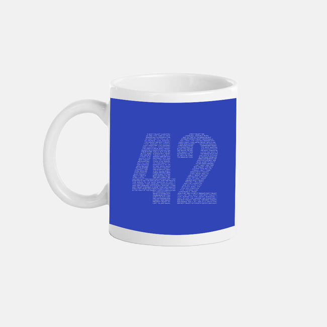 About 42-none glossy mug-maped