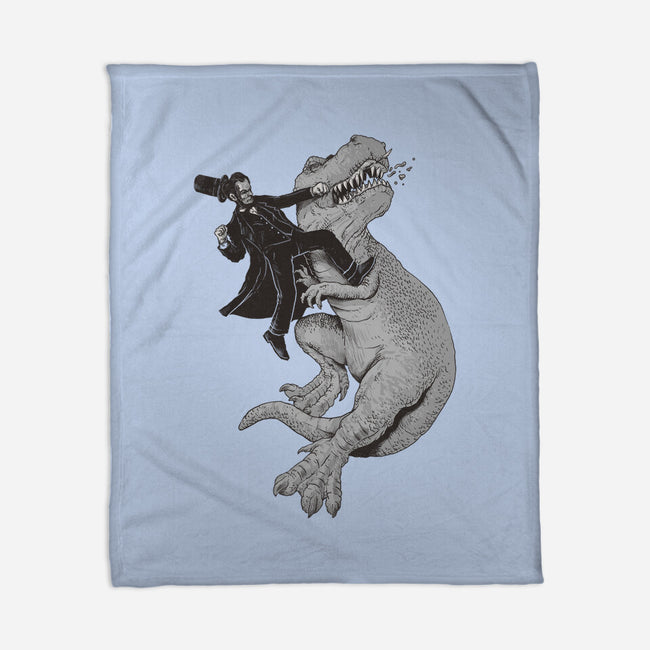 Abraham-none fleece blanket-Alex Solis