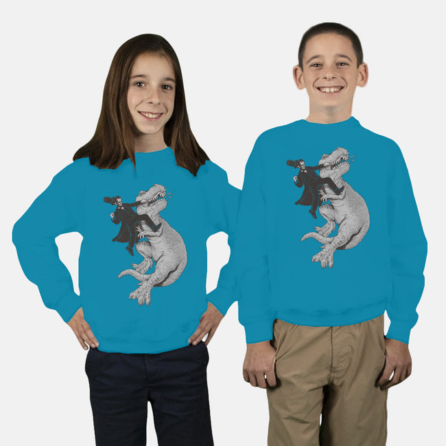 Abraham-youth crew neck sweatshirt-Alex Solis