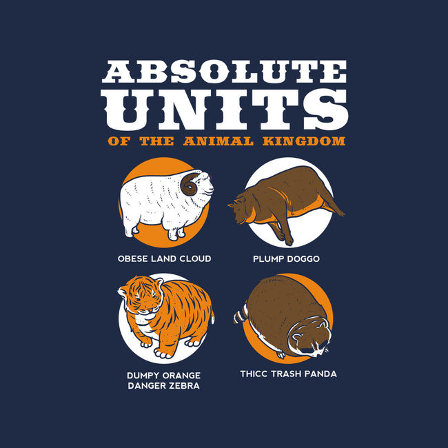 Absolute Units of the Animal Kingdom-none polyester shower curtain-dumbshirts