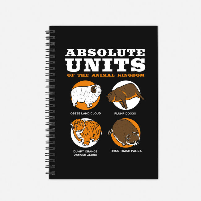 Absolute Units of the Animal Kingdom-none dot grid notebook-dumbshirts