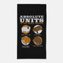 Absolute Units of the Animal Kingdom-none beach towel-dumbshirts