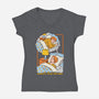 Achieve Your Dreams-womens v-neck tee-Steven Rhodes