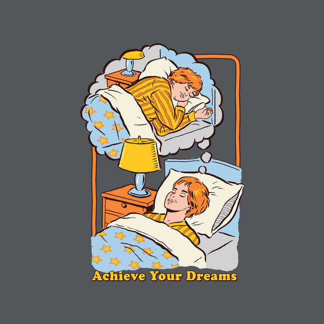 Achieve Your Dreams-womens v-neck tee-Steven Rhodes