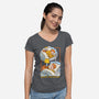 Achieve Your Dreams-womens v-neck tee-Steven Rhodes