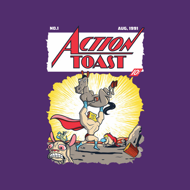 Action Toast-none zippered laptop sleeve-hoborobo