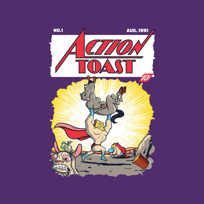 Action Toast-unisex kitchen apron-hoborobo