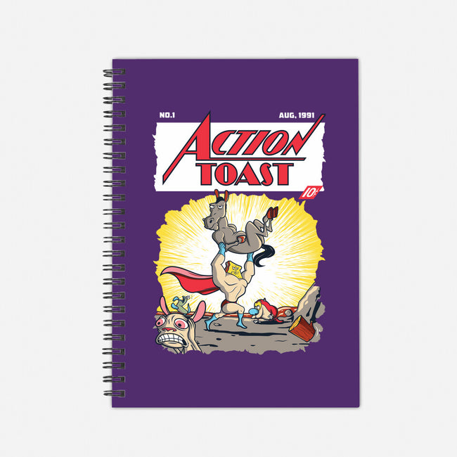 Action Toast-none dot grid notebook-hoborobo