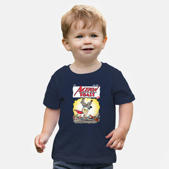 Action Toast-baby basic tee-hoborobo