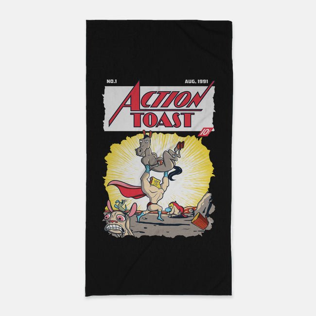 Action Toast-none beach towel-hoborobo