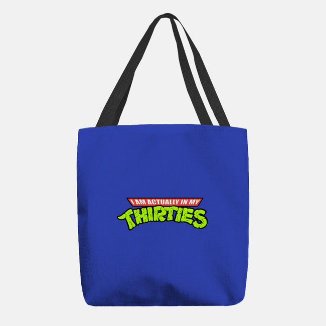 Actually In My Thirties-none basic tote-hugohugo