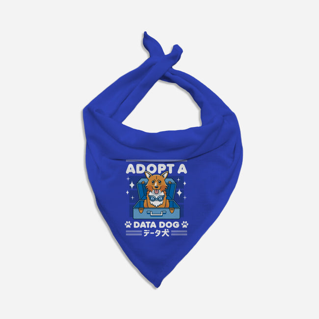 Adopt a Data Dog-dog bandana pet collar-adho1982