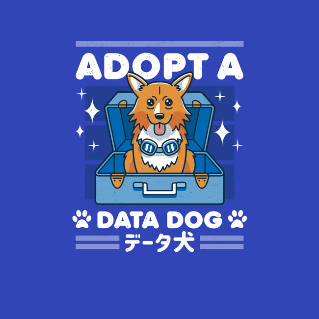 Adopt a Data Dog-womens off shoulder tee-adho1982