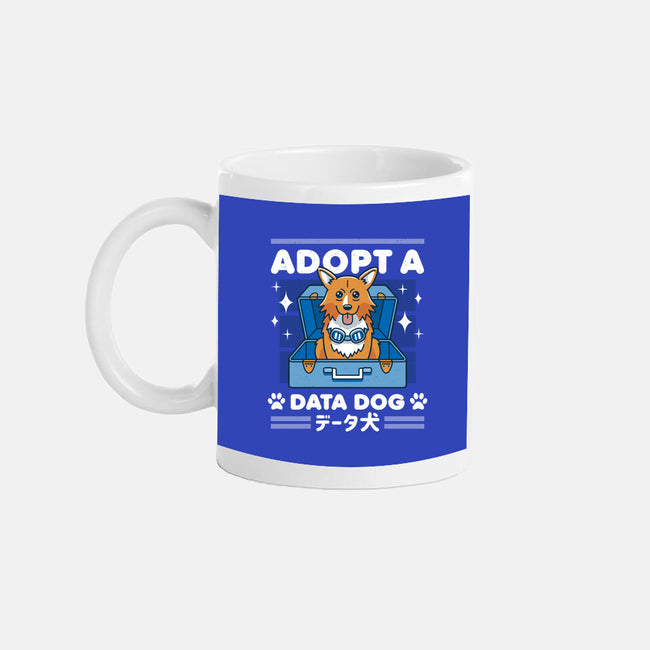 Adopt a Data Dog-none glossy mug-adho1982