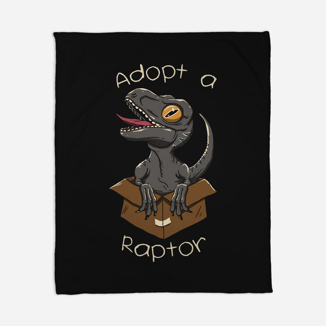 Adopt a Dino-none fleece blanket-vp021