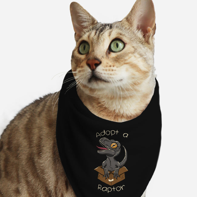 Adopt a Dino-cat bandana pet collar-vp021