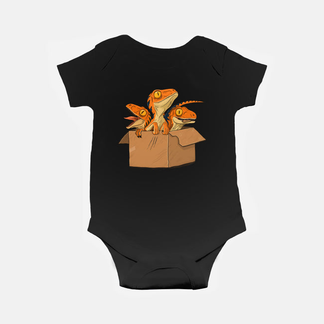 Adopt a Raptor-baby basic onesie-ppmid
