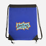 Adulting-none drawstring bag-FreshFleur